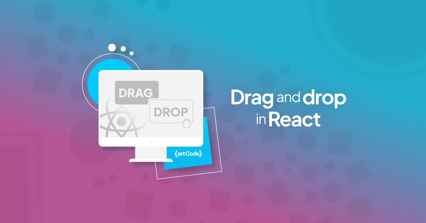 Drag and drop in React con React Beautiful DND